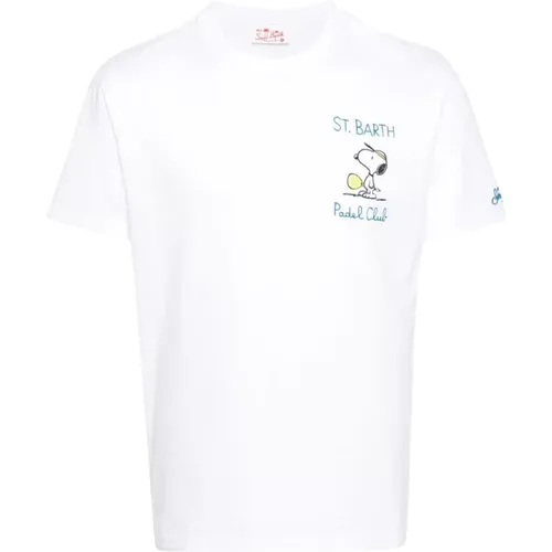 Lässiges T-Shirt für Männer - MC2 Saint Barth - Modalova