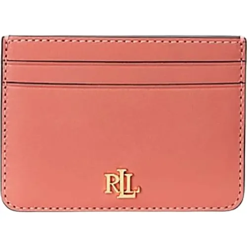 Leather Card Holder , female, Sizes: ONE SIZE - Ralph Lauren - Modalova