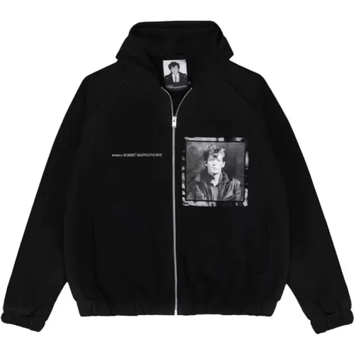 Robert Mapplethorpe Zip Hoodie , Herren, Größe: L - MISBHV - Modalova