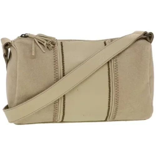 Pre-owned Canvas shoulder-bags , female, Sizes: ONE SIZE - Chloé Pre-owned - Modalova