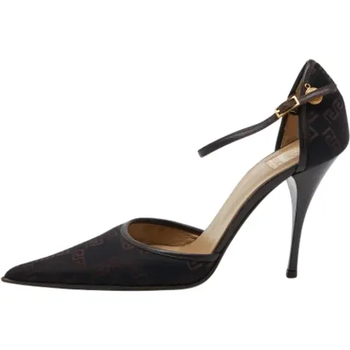 Pre-owned Canvas heels , Damen, Größe: 37 EU - Versace Pre-owned - Modalova