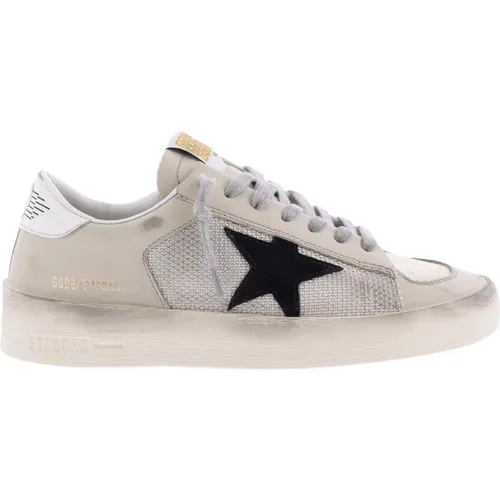 Stardan Sneaker White/Net , female, Sizes: 7 UK - Golden Goose - Modalova