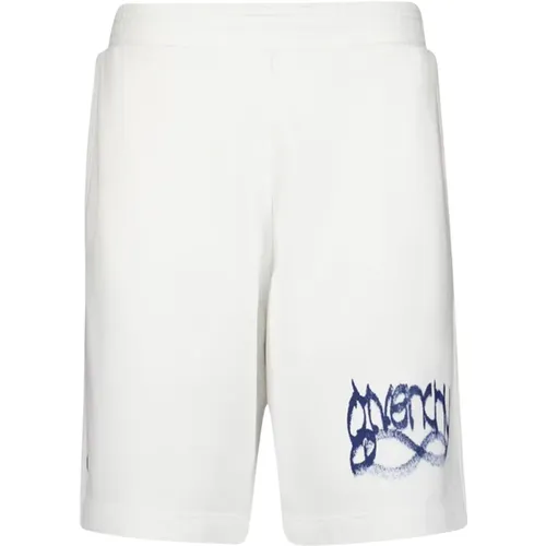 X Chito Bermuda Cotton shorts with Infinity print , male, Sizes: S - Givenchy - Modalova