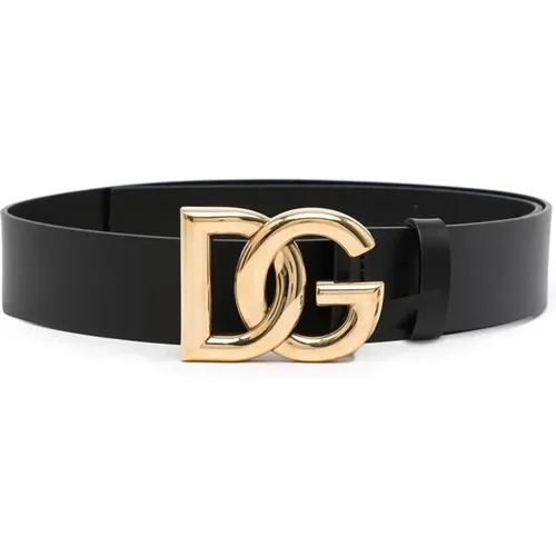 Belts for Men , male, Sizes: 100 CM - Dolce & Gabbana - Modalova