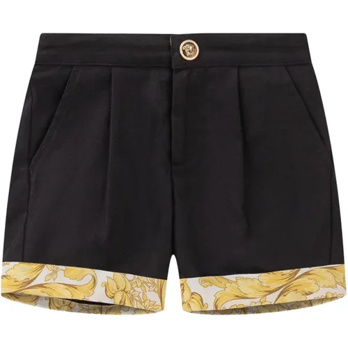 Barockdruck Kinder Shorts Versace - Versace - Modalova