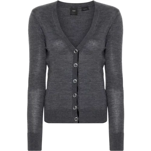 Lana Cardigan Sweaters , female, Sizes: S, L, XL, M - pinko - Modalova