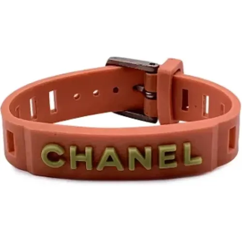 Pre-owned Plastic bracelets , female, Sizes: ONE SIZE - Chanel Vintage - Modalova