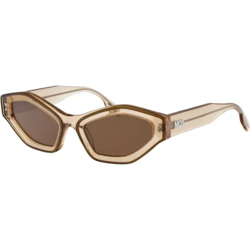 Stylish Sunglasses Mq0382S , female, Sizes: 54 MM - alexander mcqueen - Modalova