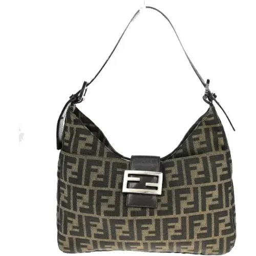 Pre-owned Canvas fendi-bags , female, Sizes: ONE SIZE - Fendi Vintage - Modalova