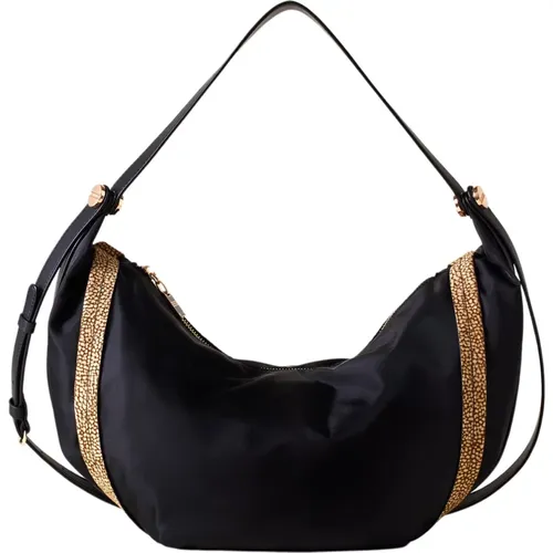 Versatile Orbit Hobo Shoulder Bag , female, Sizes: ONE SIZE - Borbonese - Modalova