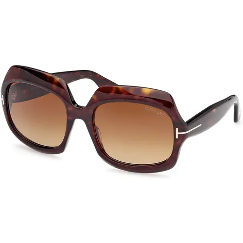 REN Acetat Sonnenbrille für Frauen - Tom Ford - Modalova