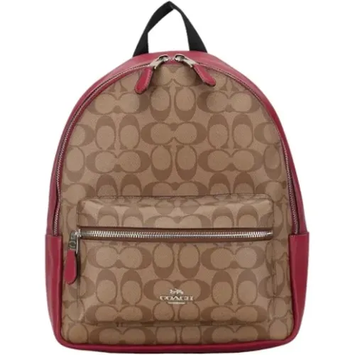 Pre-owned Fabric backpacks , female, Sizes: ONE SIZE - Coach Pre-owned - Modalova
