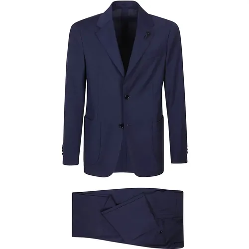 Easy Wear Suit , male, Sizes: 2XL, S, XL, M, L - Lardini - Modalova