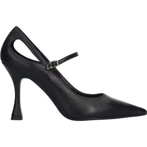 Schwarze Absatzschuhe , Damen, Größe: 40 EU - Lola Cruz - Modalova