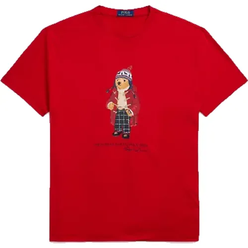 Klassisches Polo Bear Jersey Tee , Herren, Größe: S - Polo Ralph Lauren - Modalova