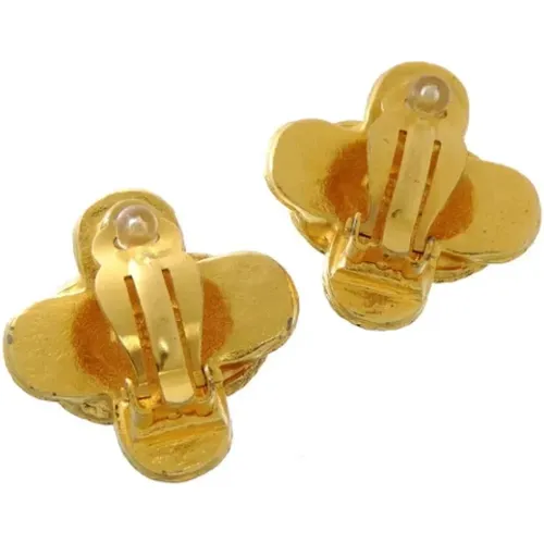 Gebrauchte Gold gelbgold Chanel Ohrringe - Chanel Vintage - Modalova