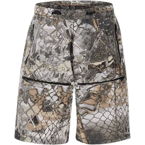 Multicolour Shorts for Men , male, Sizes: M, L - Diesel - Modalova