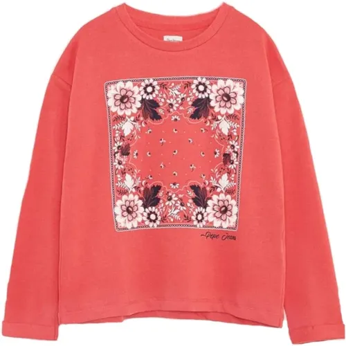 Blumenmuster Sweatshirt Ealing - Pepe Jeans - Modalova