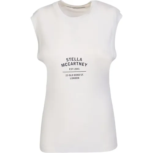 Iconisches Weißes Top für Frauen , Damen, Größe: 2XS - Stella Mccartney - Modalova