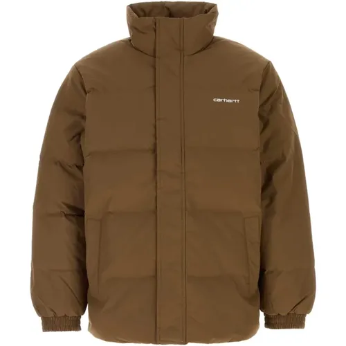 Schokolade Danville Jacke , Herren, Größe: M - Carhartt WIP - Modalova