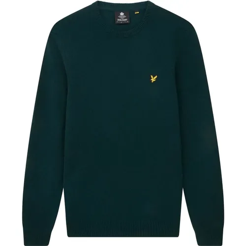 Cotton Merino Crew Neck Jumper , male, Sizes: XL - Lyle & Scott - Modalova