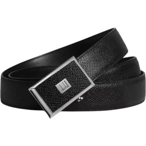 Leather Belt with Automatic Buckle , male, Sizes: ONE SIZE - Dunhill - Modalova