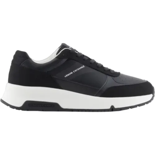 Sneakers Stylish Comfortable Shoes , male, Sizes: 11 UK, 9 UK, 8 UK, 7 UK - Armani Exchange - Modalova