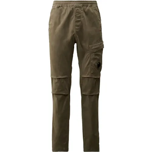 Ergonomic Lens Cargo Pants Grape Leaf , male, Sizes: XS, XL, S, M, L, 2XL - C.P. Company - Modalova