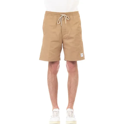 Stretch Cotton Shorts with Drawstring Waist , male, Sizes: XL, L, M - Department Five - Modalova