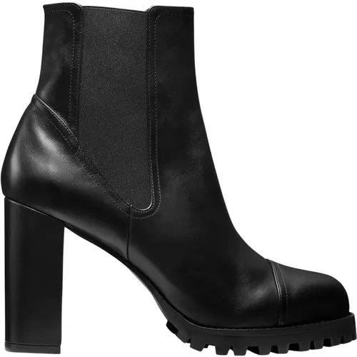 Ankle Boots with Chunky Heel , female, Sizes: 6 UK, 3 UK, 2 UK, 2 1/2 UK - Stuart Weitzman - Modalova