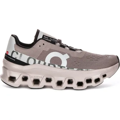 Taupe Women's Cloudmonster Iconic Bounce Runners , female, Sizes: 7 1/2 UK - ON Running - Modalova