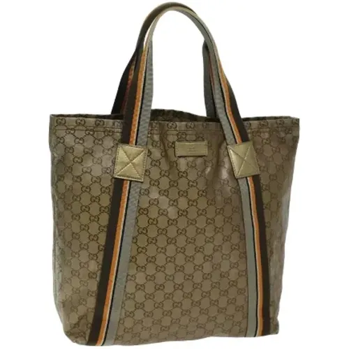 Pre-owned Canvas gucci-bags , female, Sizes: ONE SIZE - Gucci Vintage - Modalova