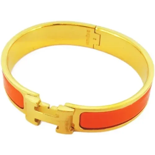 Pre-owned Metal bracelets , female, Sizes: ONE SIZE - Hermès Vintage - Modalova