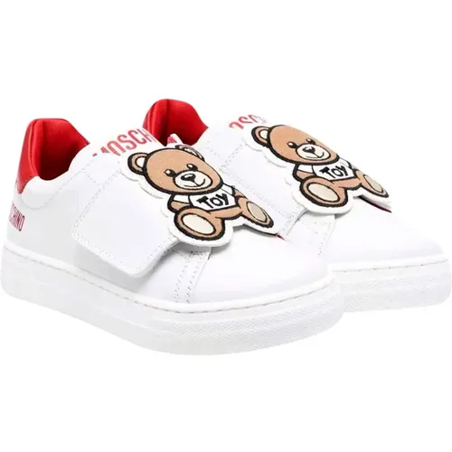 Kinder Teddy Bear Sneakers Moschino - Moschino - Modalova