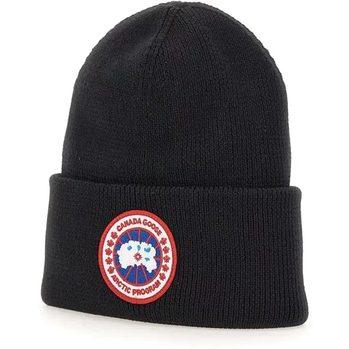 Winter Hats for Men , male, Sizes: ONE SIZE - Canada Goose - Modalova