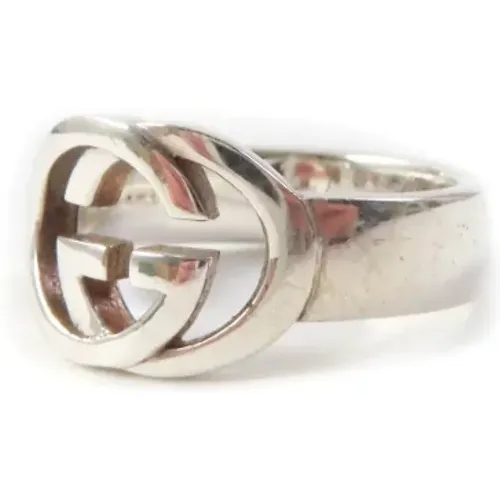 Pre-owned Metal rings , female, Sizes: ONE SIZE - Gucci Vintage - Modalova