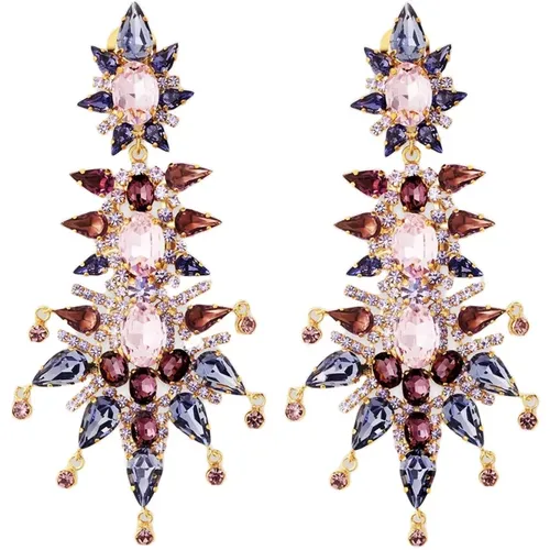 Colorful Gemstone Earrings , female, Sizes: ONE SIZE - Aquazzura - Modalova