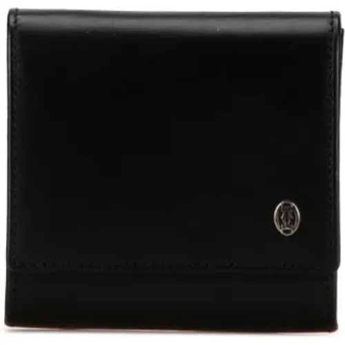 Pre-owned Leather clutches , female, Sizes: ONE SIZE - Cartier Vintage - Modalova