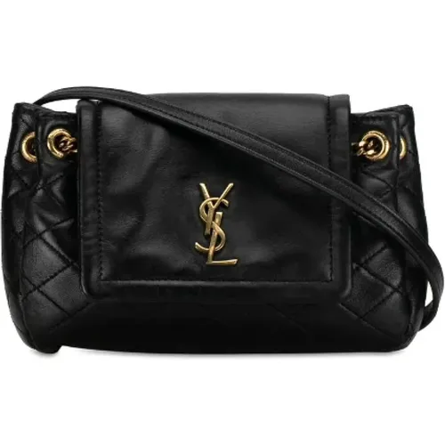 Pre-owned Leder schultertasche - Yves Saint Laurent Vintage - Modalova