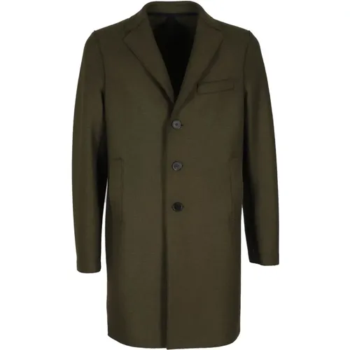 Stylish Boxy Coat , male, Sizes: S, L - Harris Wharf London - Modalova