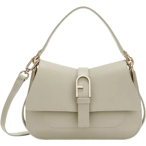 Flow Top Handle Mini Tasche,Handbags,Avena Mini Top Handle Tasche,Flow Mini Tasche mit Bogenverschluss - Furla - Modalova