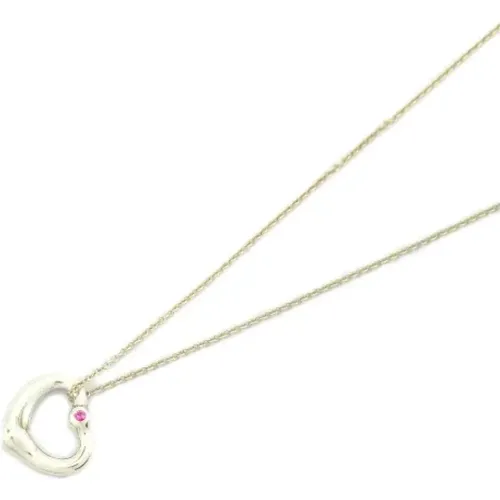 Pre-owned Metal necklaces , female, Sizes: ONE SIZE - Tiffany & Co. Pre-owned - Modalova