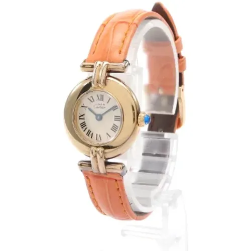 Pre-owned Fabric watches , female, Sizes: ONE SIZE - Cartier Vintage - Modalova