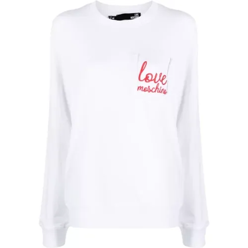 Sweaters , female, Sizes: 2XS - Love Moschino - Modalova