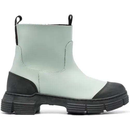 Rubber Boots , female, Sizes: 4 UK - Ganni - Modalova