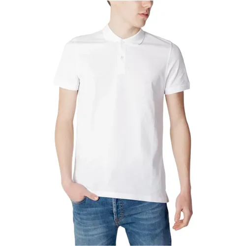 Weißes Einfaches Polo Shirt für Männer - Liu Jo - Modalova
