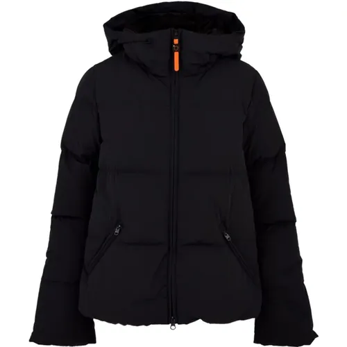 Zip-Front Coats with Pockets , female, Sizes: S - Aspesi - Modalova