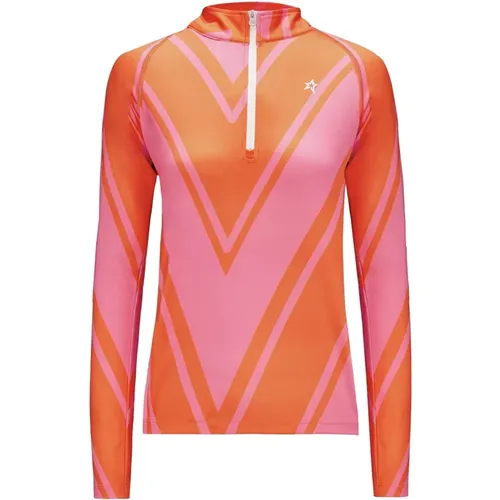 Ski Half-Zip Sweatshirt , Damen, Größe: M - Perfect Moment - Modalova