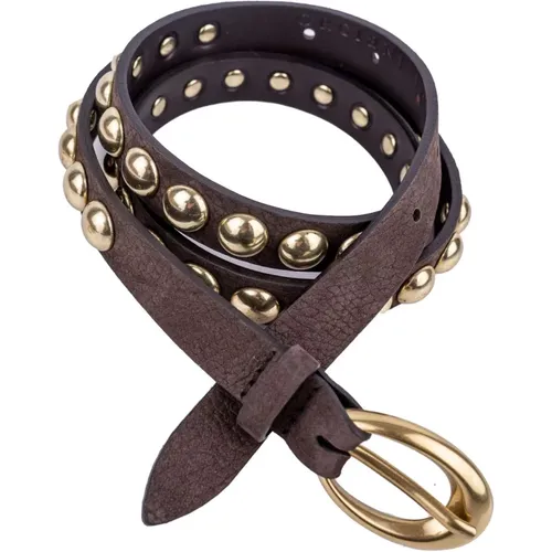 Slim Metal Stud Belt , female, Sizes: 95 CM, 90 CM, 85 CM - Orciani - Modalova