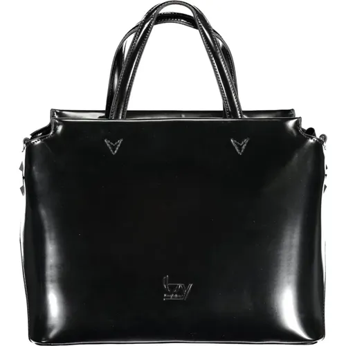 Classic Handbag with Contrasting Details , female, Sizes: ONE SIZE - Byblos - Modalova